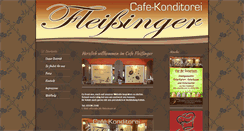 Desktop Screenshot of cafe-fleissinger.at